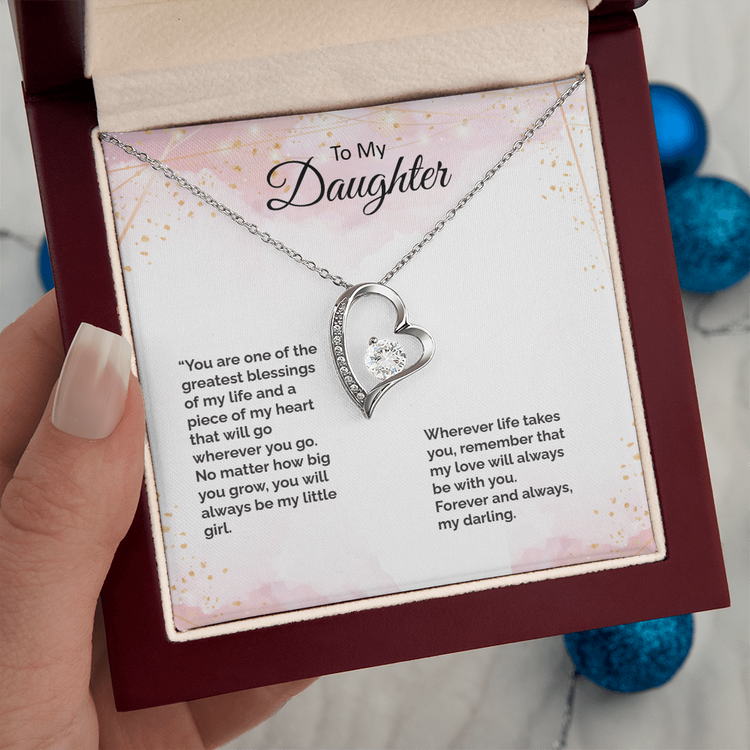 Wherever Life takes you- Forever Love Necklace
