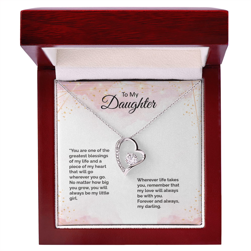 Wherever Life takes you- Forever Love Necklace