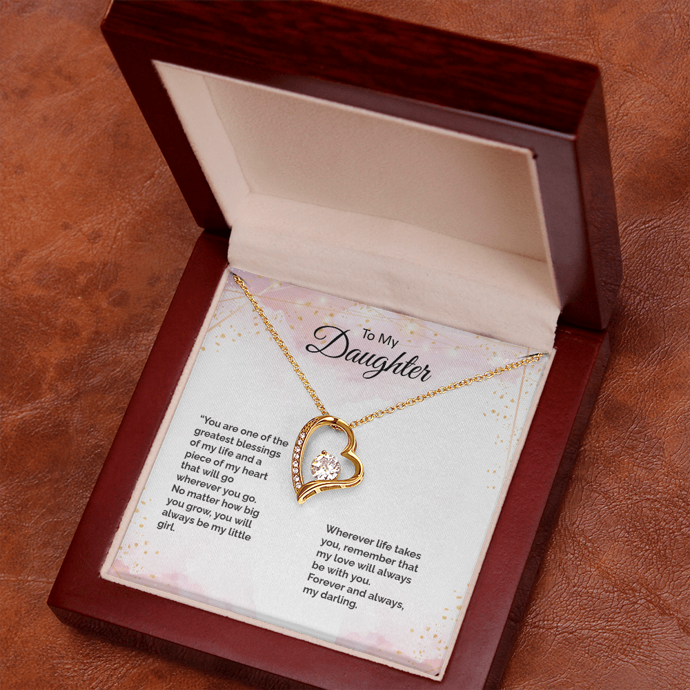 Wherever Life takes you- Forever Love Necklace