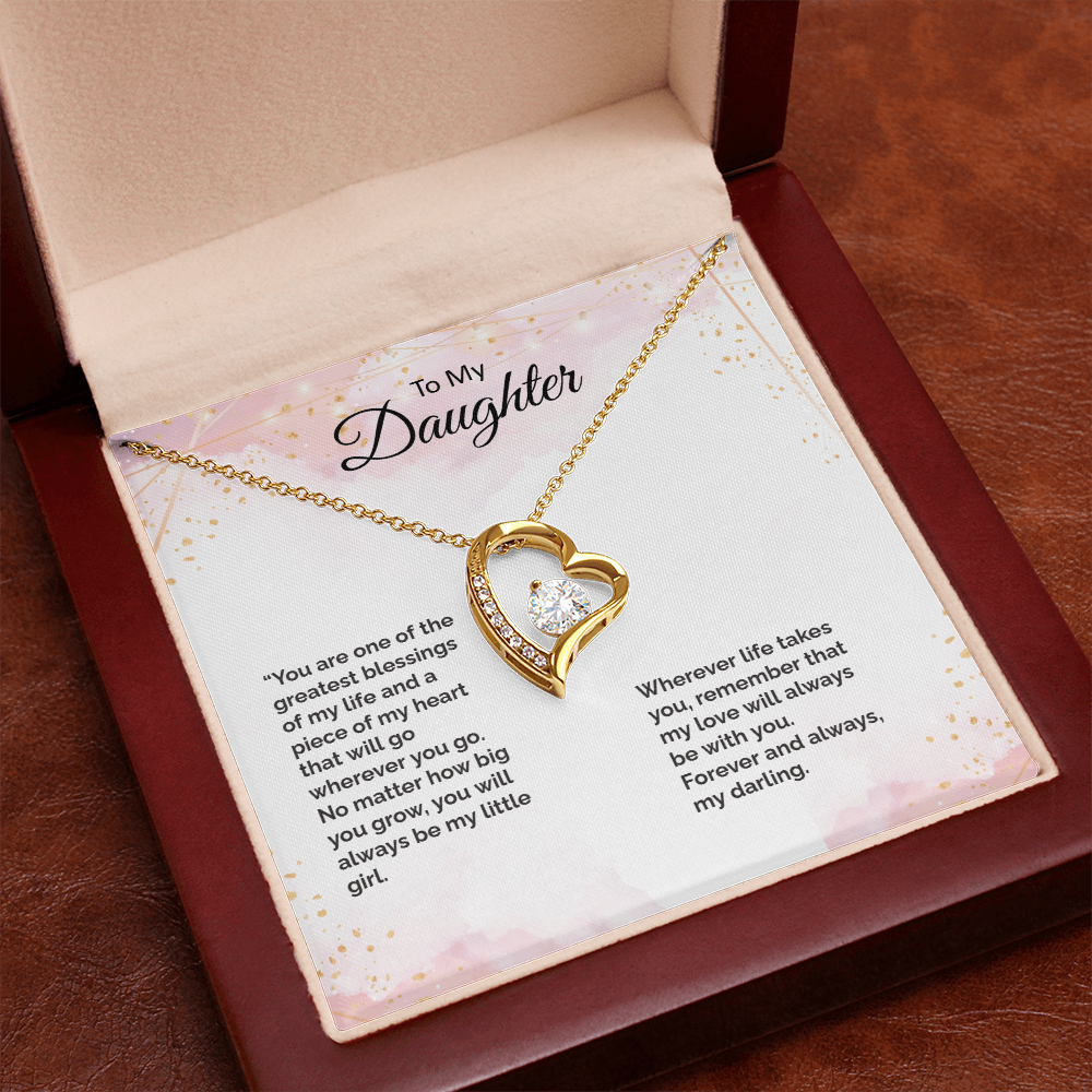 Wherever Life takes you- Forever Love Necklace