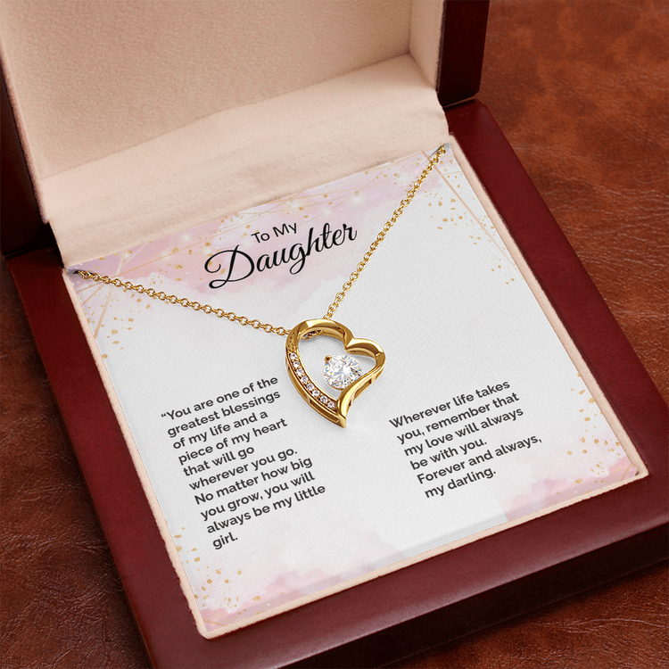 Wherever Life takes you- Forever Love Necklace