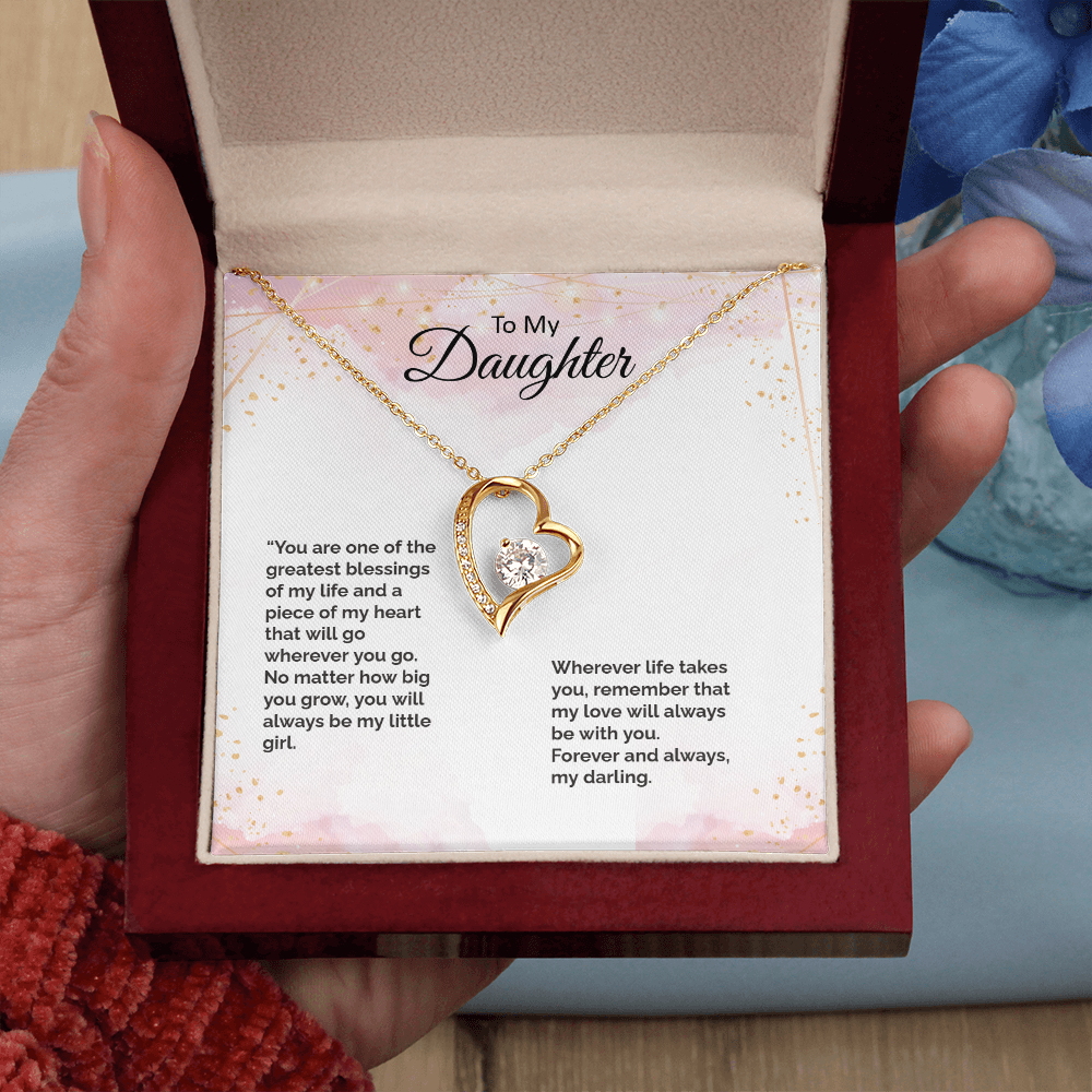 Wherever Life takes you- Forever Love Necklace