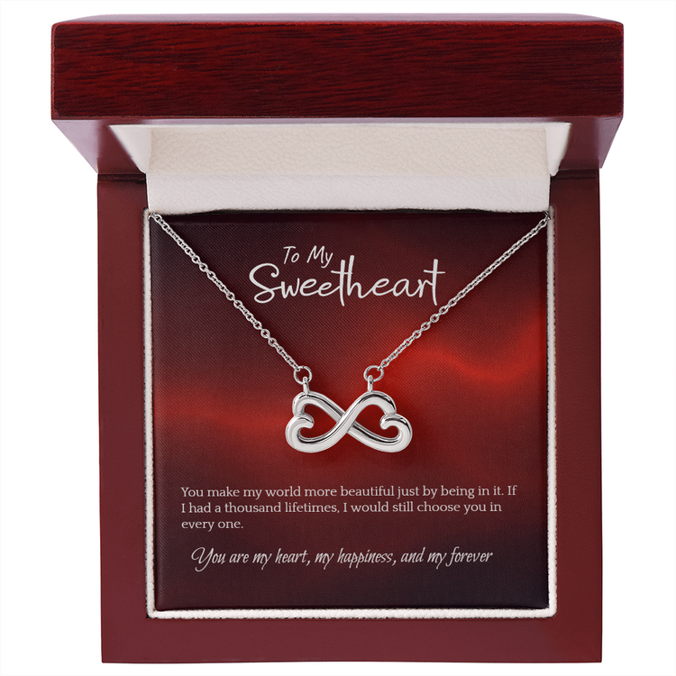 I would still choose you- Infinity Necklace