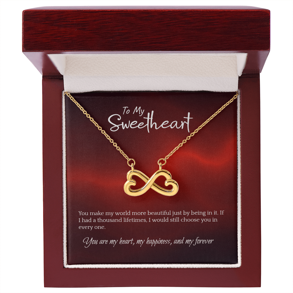 I would still choose you- Infinity Necklace
