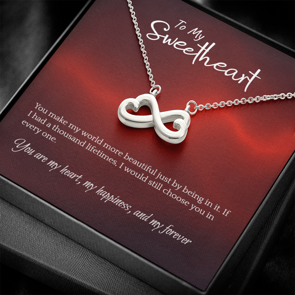 I would still choose you- Infinity Necklace