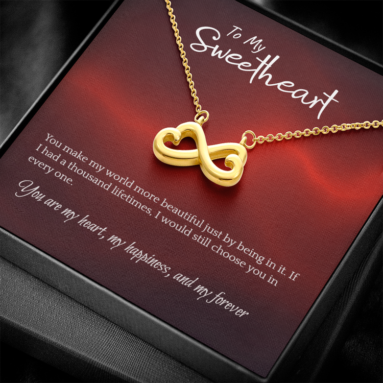 I would still choose you- Infinity Necklace