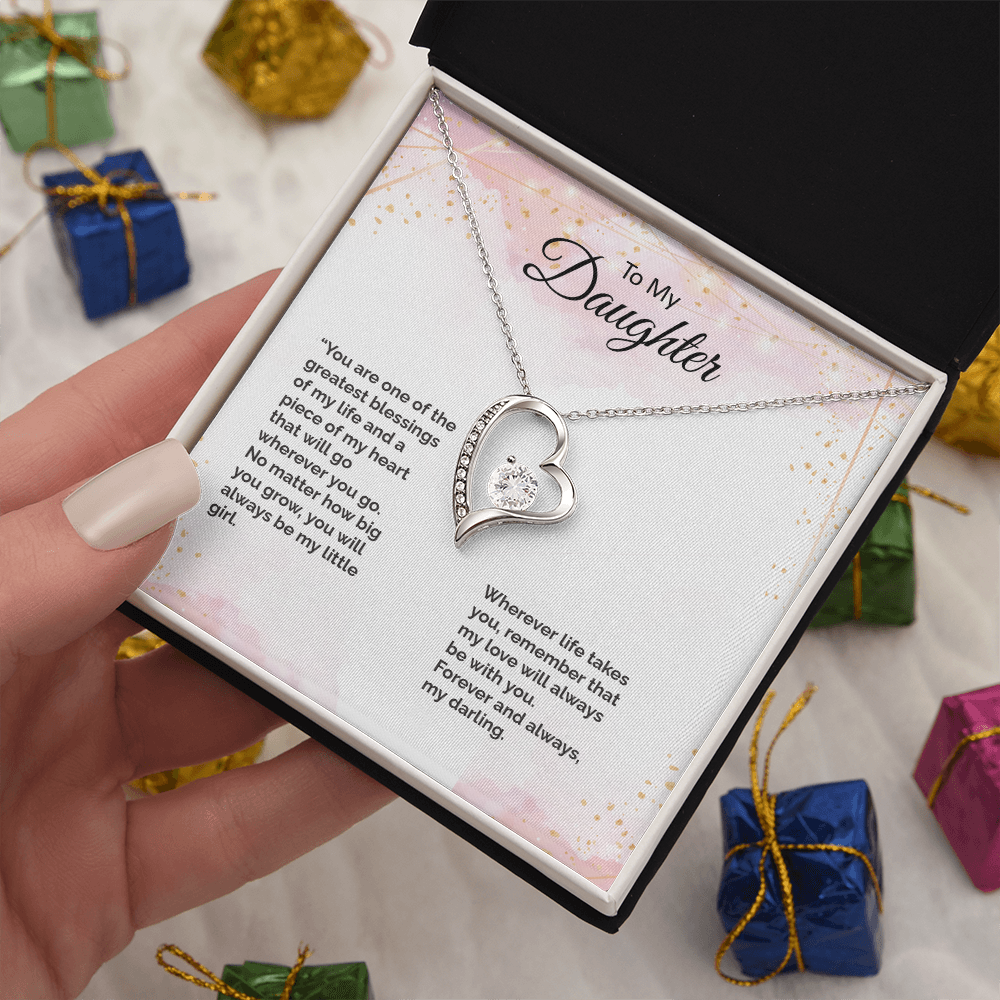 Wherever Life takes you- Forever Love Necklace