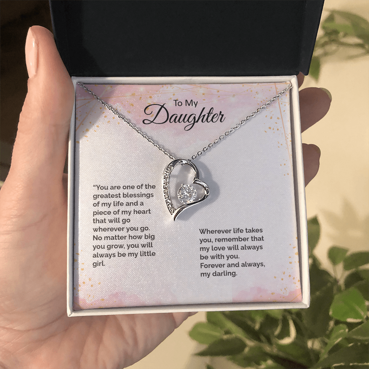 Wherever Life takes you- Forever Love Necklace