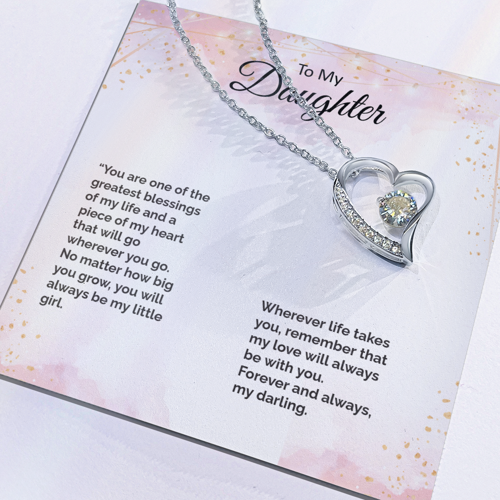 Wherever Life takes you- Forever Love Necklace