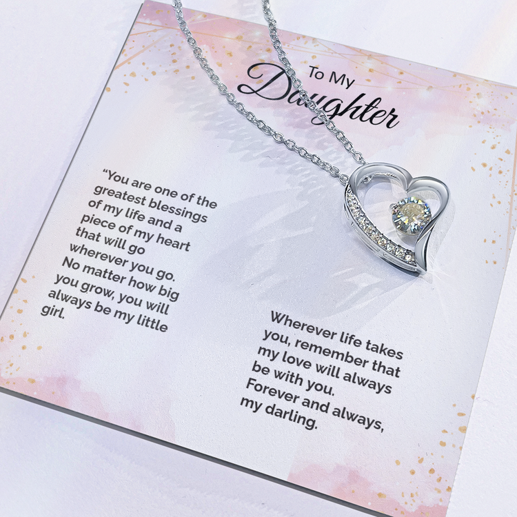 Wherever Life takes you- Forever Love Necklace