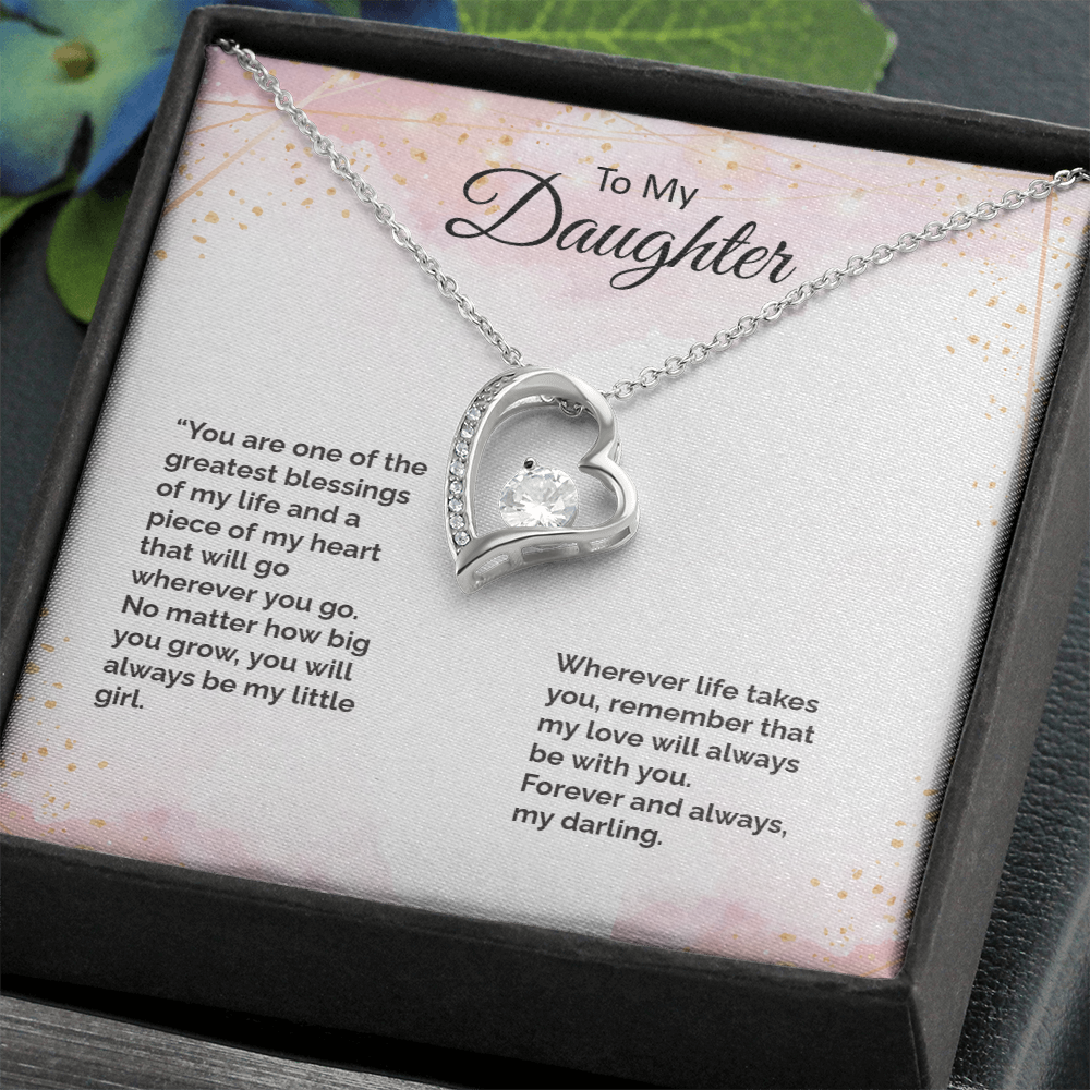 Wherever Life takes you- Forever Love Necklace