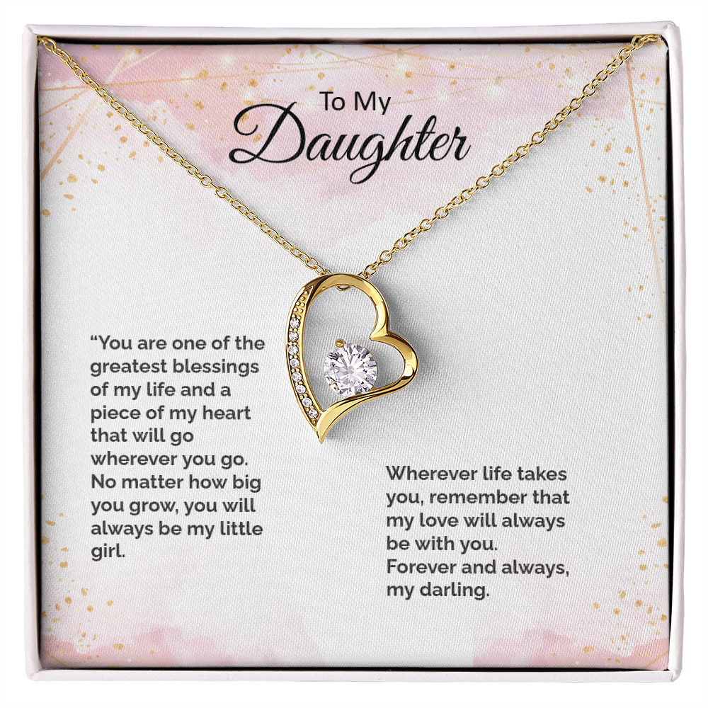 Wherever Life takes you- Forever Love Necklace