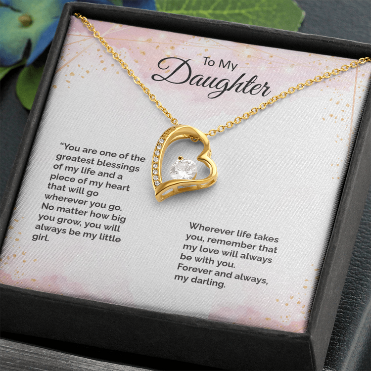 Wherever Life takes you- Forever Love Necklace